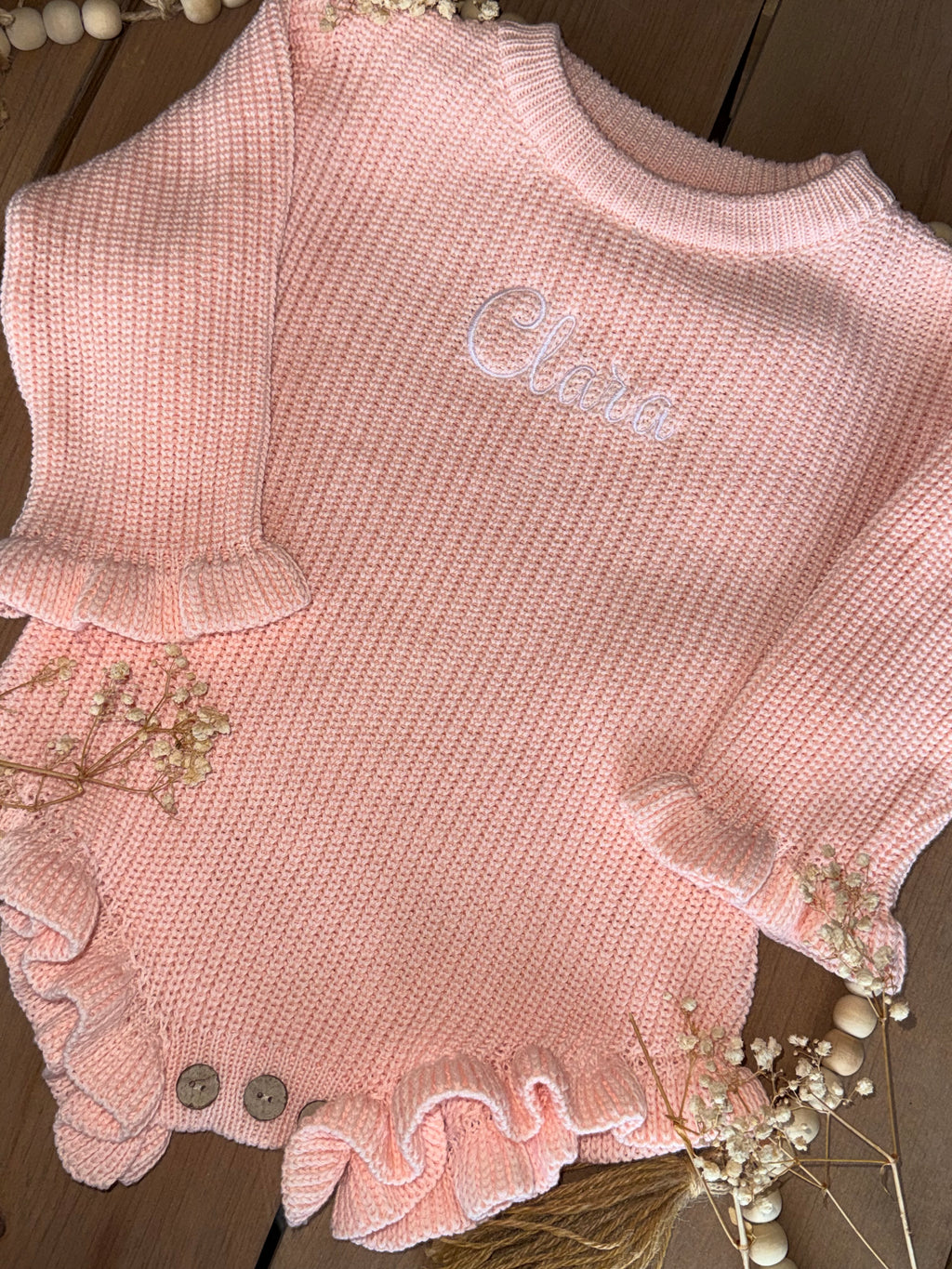 Name Ruffle Romper