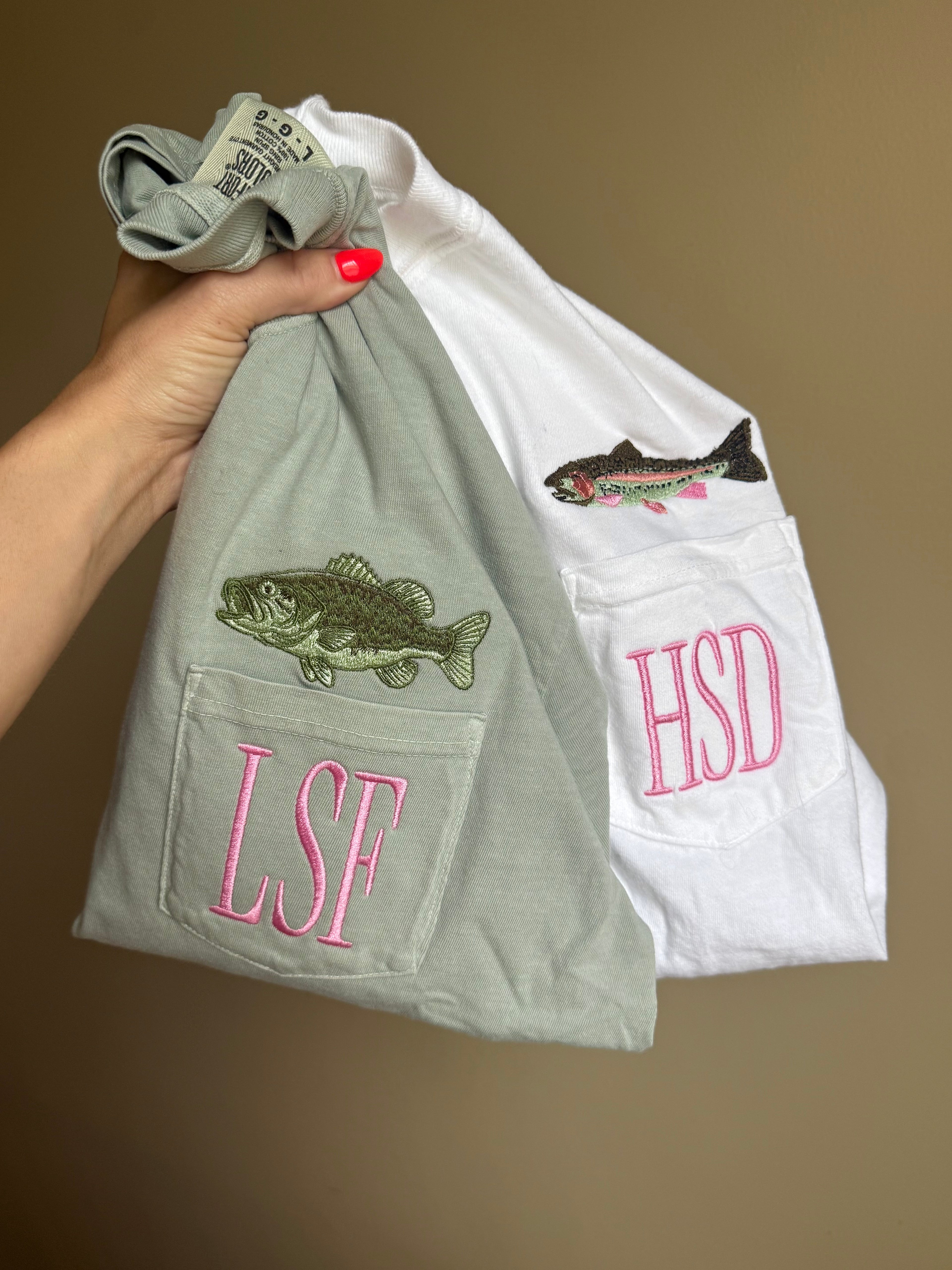 Reel Good Monogram Tee