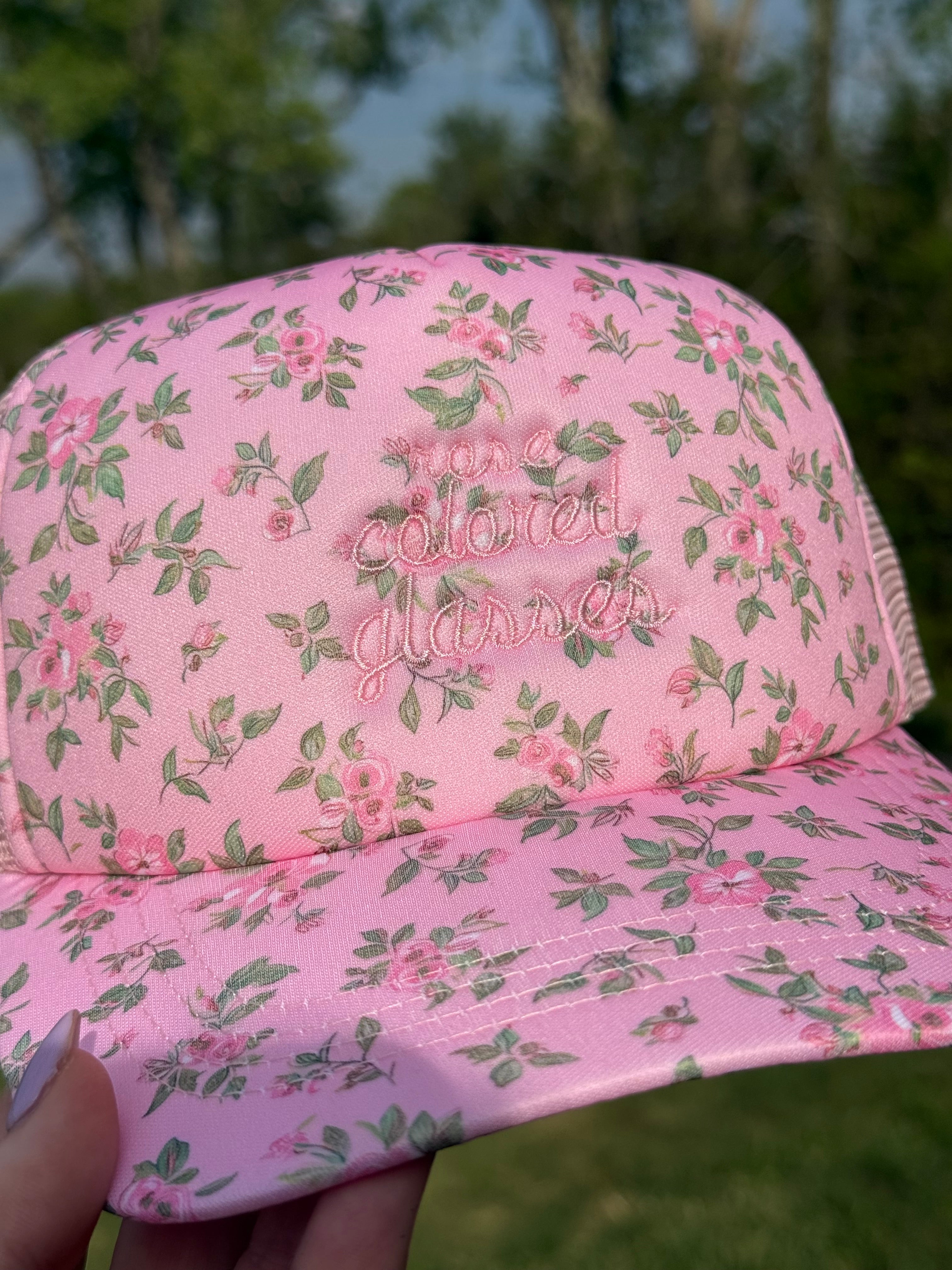 Rose Colored Glasses Hat