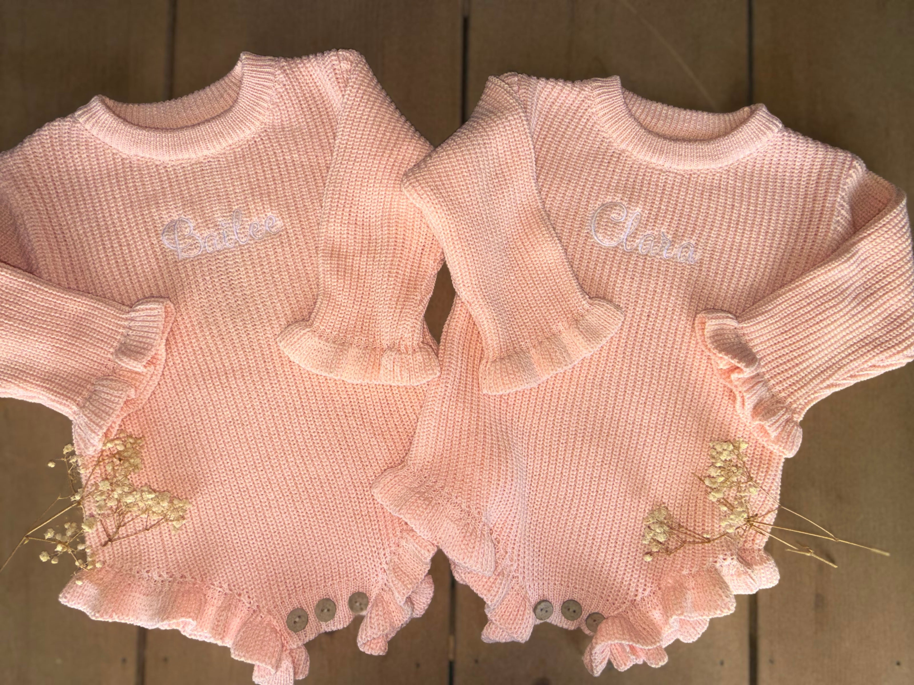 Name Ruffle Romper