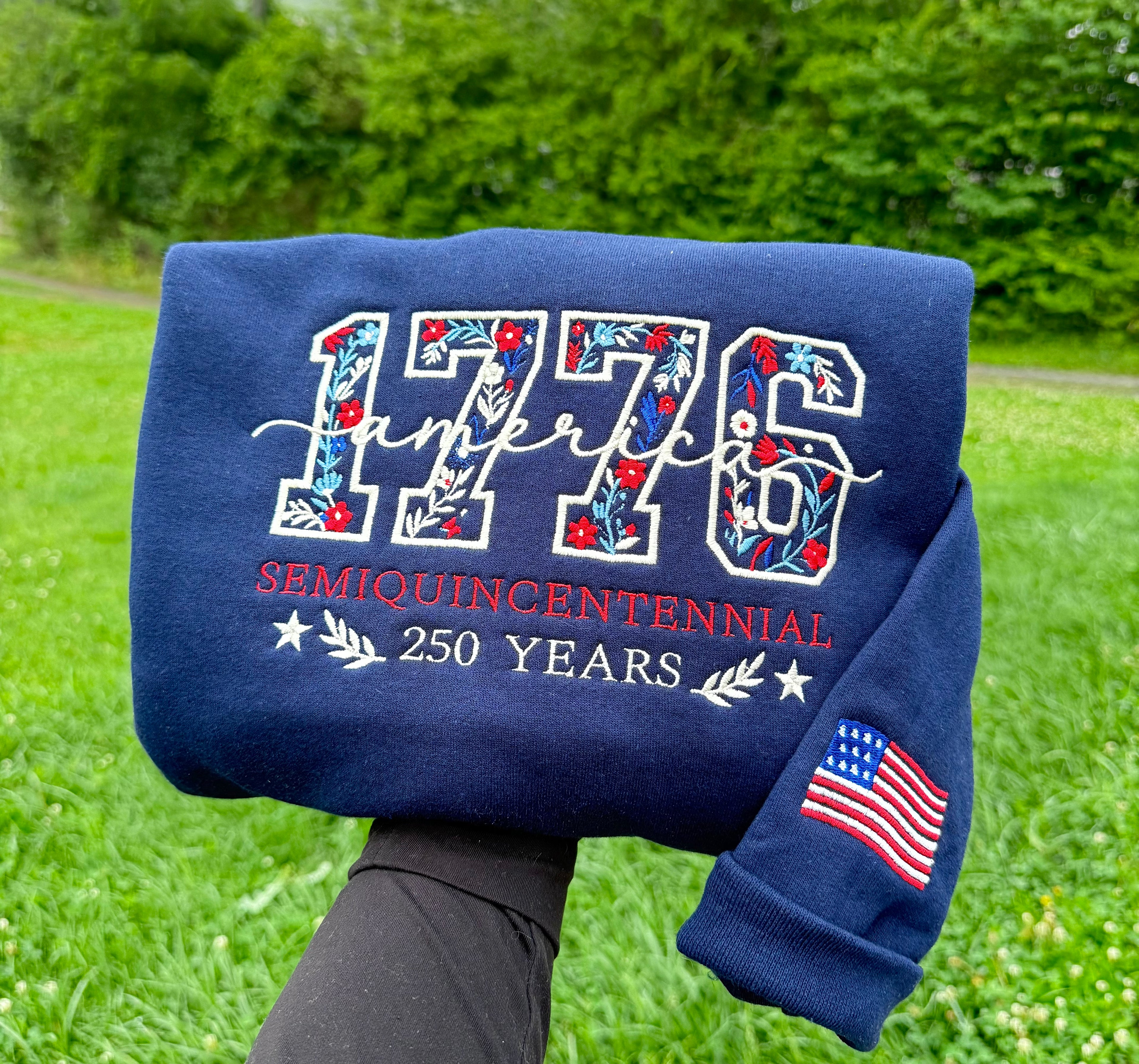 1776 Floral Sweatshirt