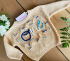 Hand Embroidered Baby Sweater